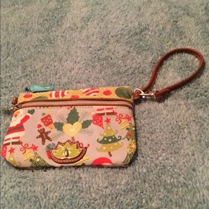 Lily bloom wristlet